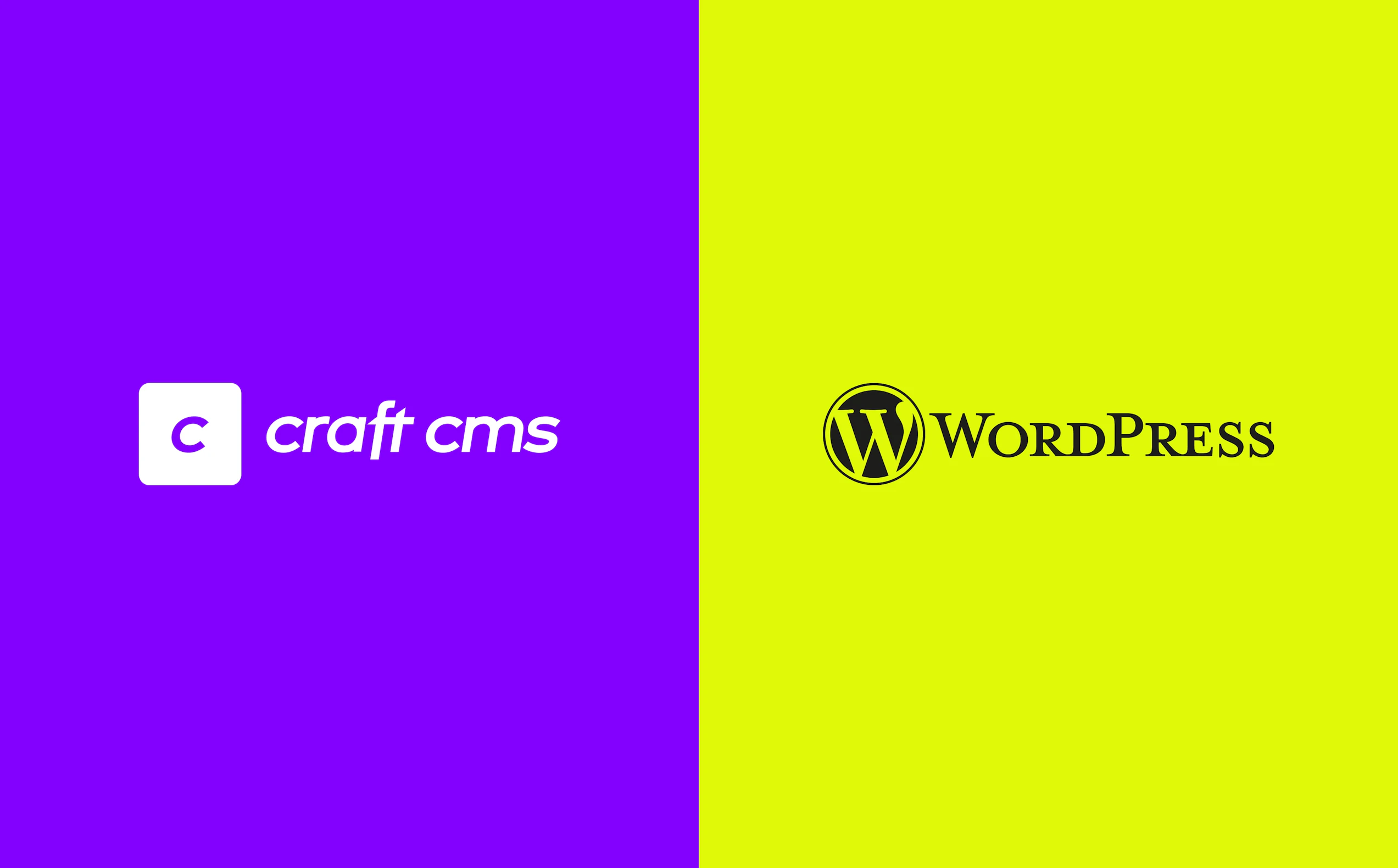 Cover Image for Craft CMS vs WordPress