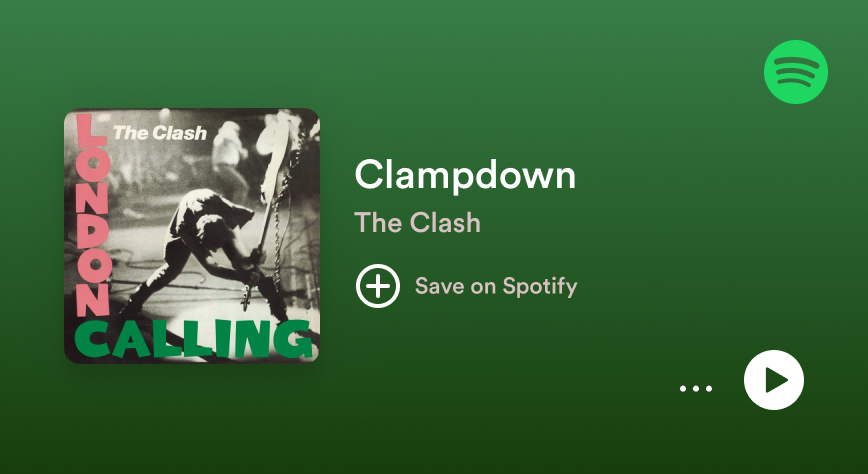 The Clash – Clampdown